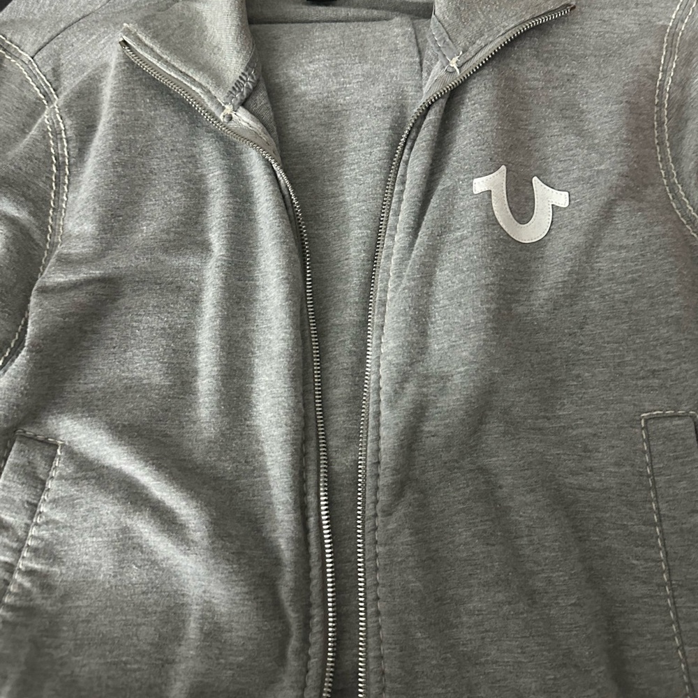 True Religion Charcoal Hoodie